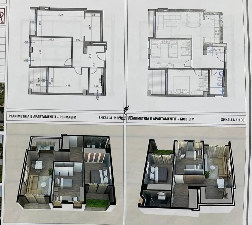Tirane, shitet apartament 2+1 Kati 2, 89 m² 143.200 € (XHAMLLIKU)