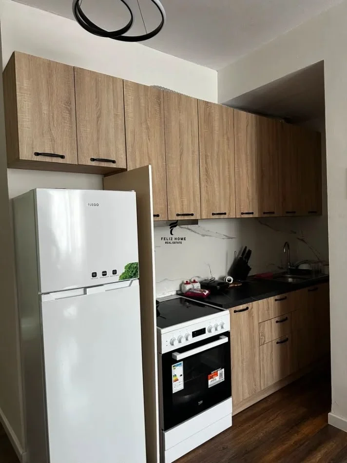 Tirane, jepet me qera apartament 1+1 Kati 3, 65 m² 500 € (ALI DEMI)