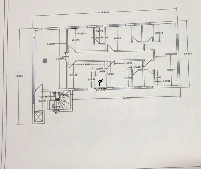 Tirane, jepet me qera zyre , 1.200 m² 15.000 € (KINOSTUDIO)