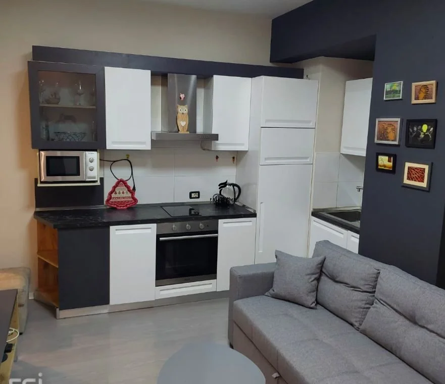 Tirane, jepet me qera apartament 1+1 Kati 1, 60 m² 600 € (LICEU ARTISTIK)