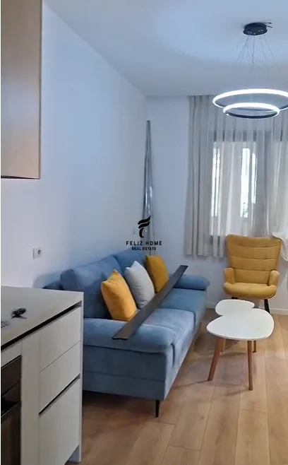 Tirane, jepet me qera apartament 1+1 Kati 1, 65 m² 500 € (BLLOKU I VILAVE SELITE)