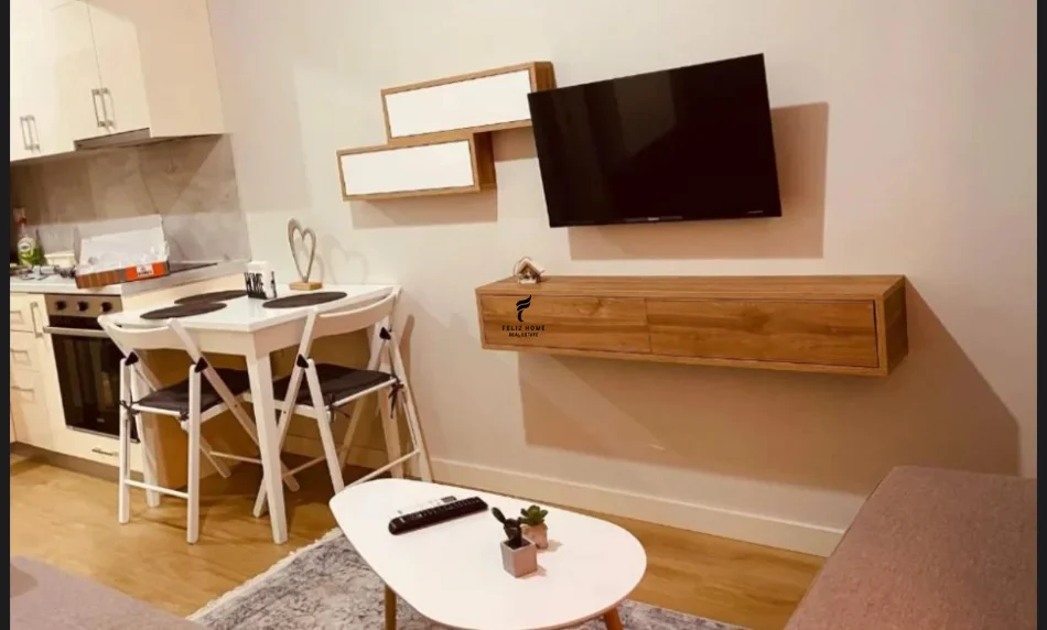 Tirane, jepet me qera apartament 1+1 Kati 2, 65 m² 650 € (21 DHJETORI)