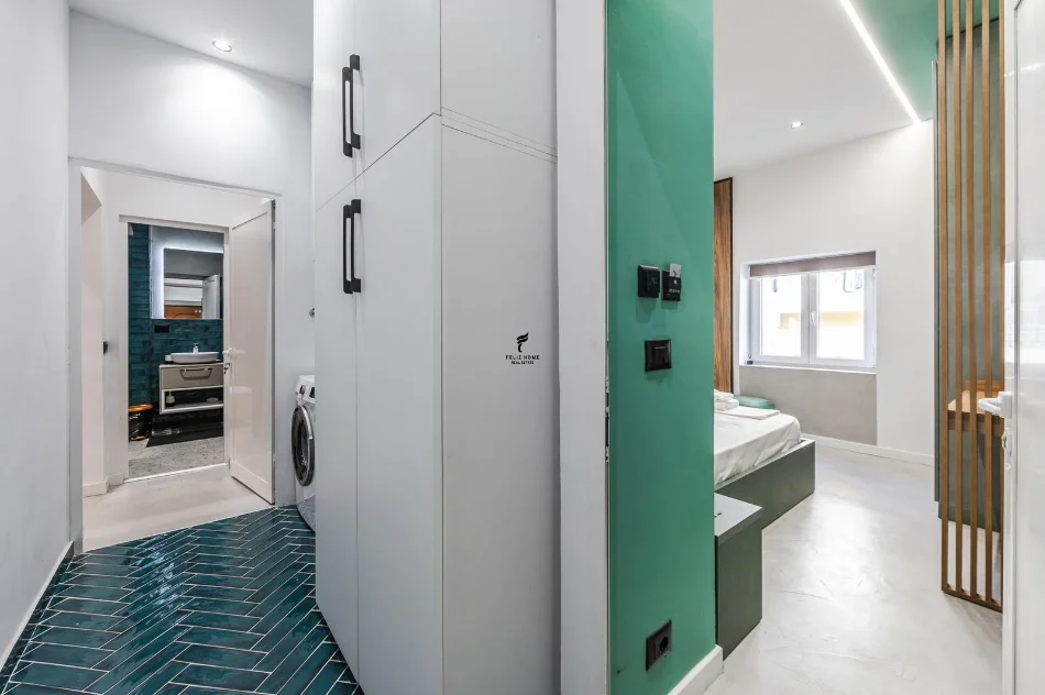 Tirane, jepet me qera garsonier Kati 5, 40 m² 580 € (SHALLVARET)