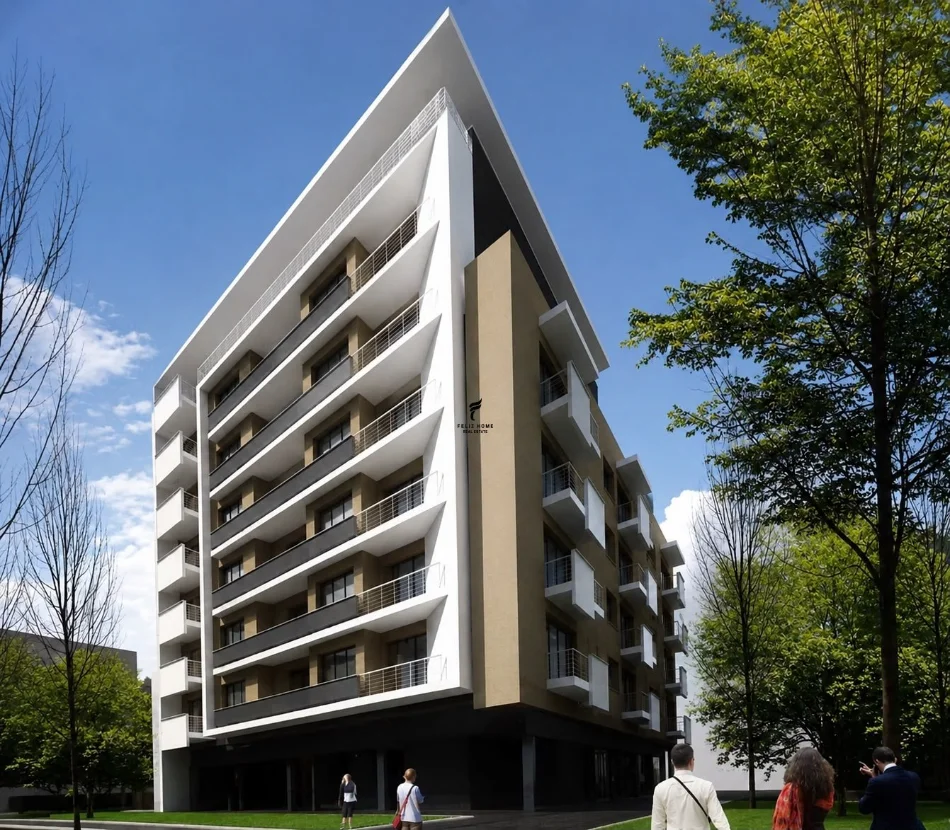 Tirane, shitet apartament 1+1 Kati 7, 64 m² 152.000 € (PALLATI ME SHIGJETA)