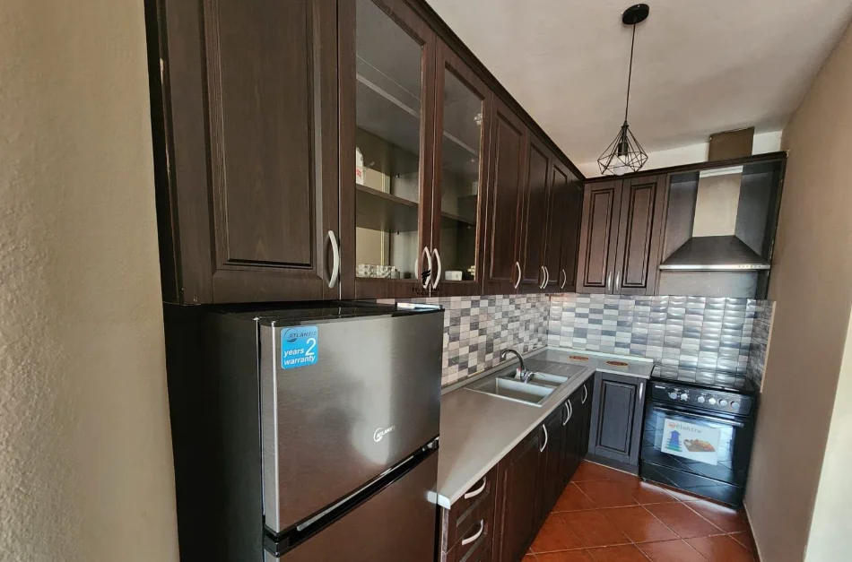 Tirane, jepet me qera apartament 1+1 Kati 9, 60 m² 450 € (RRUGA E KAVAJES)