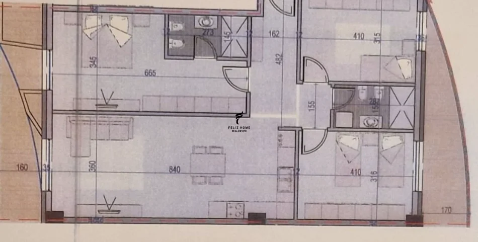 Tirane, jepet me qera zyre Kati 9, 152 m² 1.100 € (MINE PEZA)