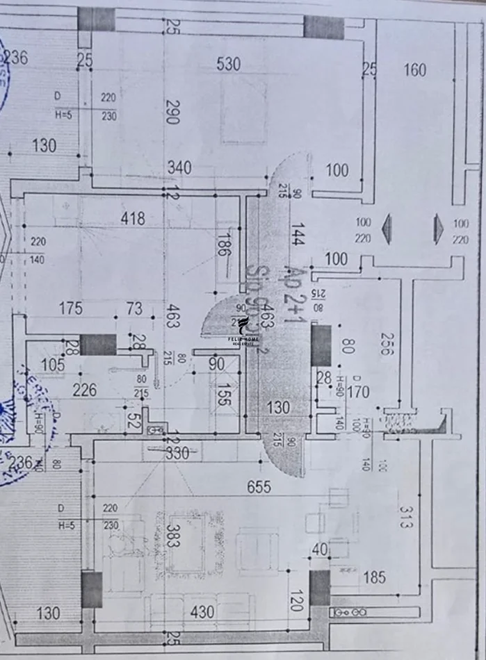 Tirane, shitet apartament 2+1 Kati 4, 110 m² 185.000 € (ASTIR)