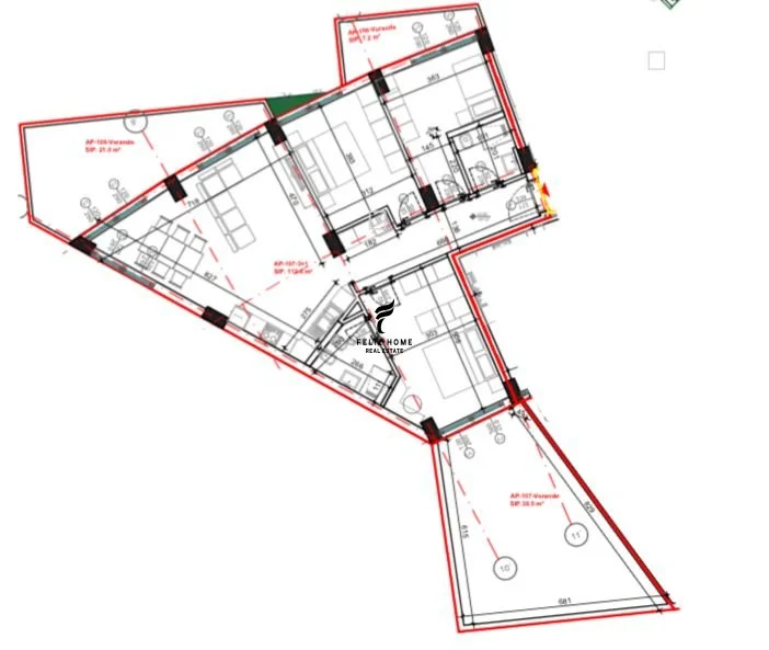 Tirane, shitet apartament 3+1 Kati 1, 133 m² 227.800 € (KODRA E DIELLIT 2)