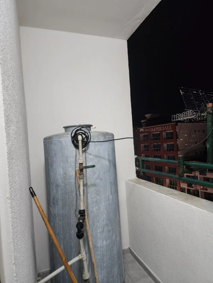 Durres, jepet me qera apartament 1+1+Ballkon Kati 5, 60 m² 280 € (Plazh, Durres)