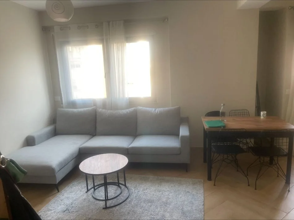 Tirane, jepet me qera apartament 1+1 Kati 5, 75 m² 600 € (Petro Nini Luarasi)