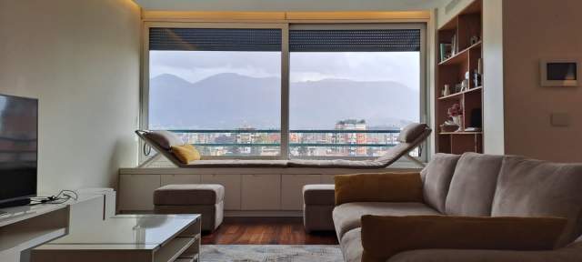 Tirane, jepet me qera apartament 2+1+BLK Kati 8, 125 m² 1.500 Euro (Rruga Dervish Hima)