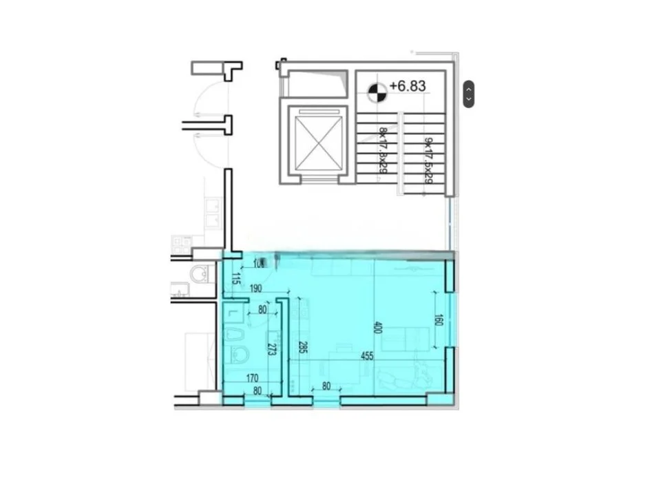 Tirane, shes garsonier , Kati 2, 38 m² 52,000 € (Xhanfize Keko)
