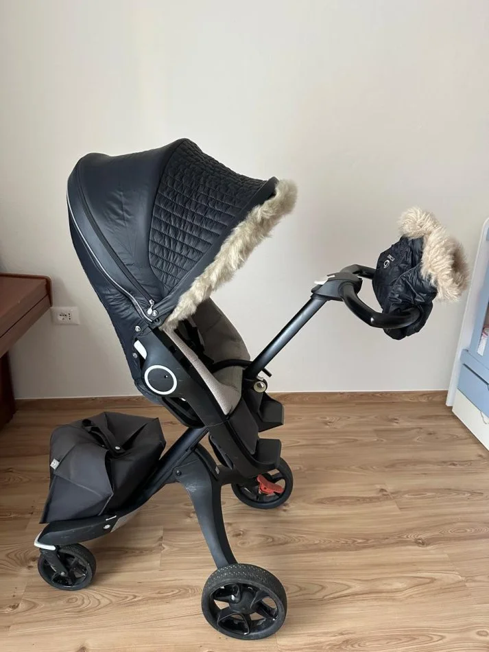 Tirane, shes Karroce femije Stokke Xplory V6 me portbebe, ndenjese makine, winter kit etj 625 €