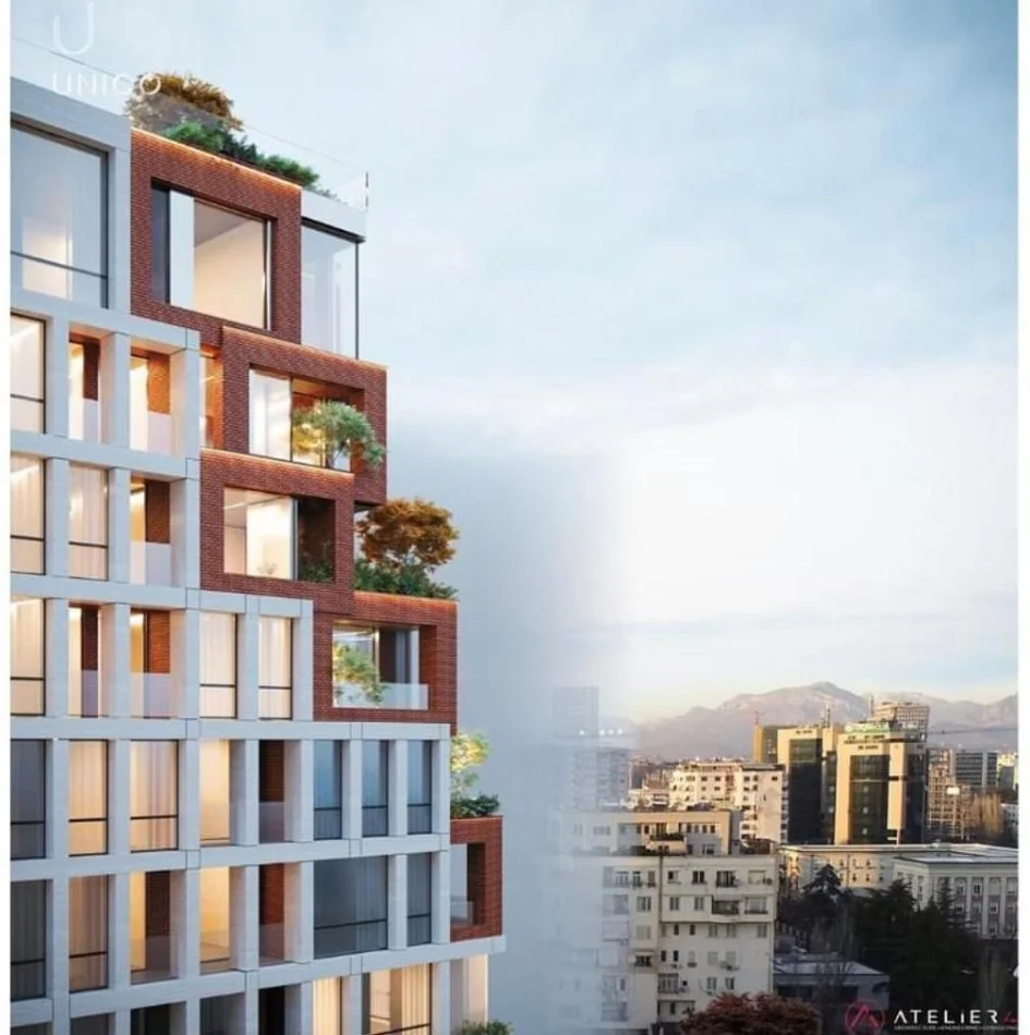 Tirane, shitet apartament 1+1+Ballkon Kati 7, 76 m² 332.200 € (Bllok)