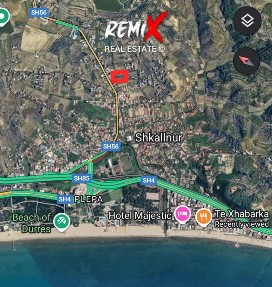 Durres Plazh, shitet toke , 1.491 m² 50.000 €