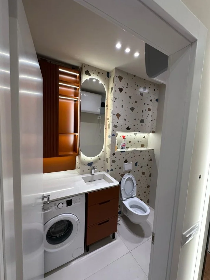 Tirane, jepet me qera garsonier Kati 5, 40 m² 500 € (Shkolla Kuqe)