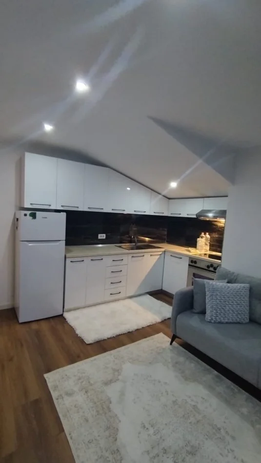 Tirane, jepet me qera apartament 1+1 Kati 4, 65 m² 400 € (Rruga kavajes)