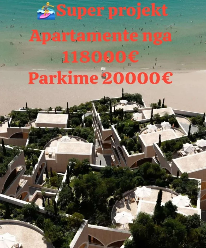 Lezhe Shengjin, shes apartament 1+1 Kati 3, 55 m² 119.000 € Adriatik