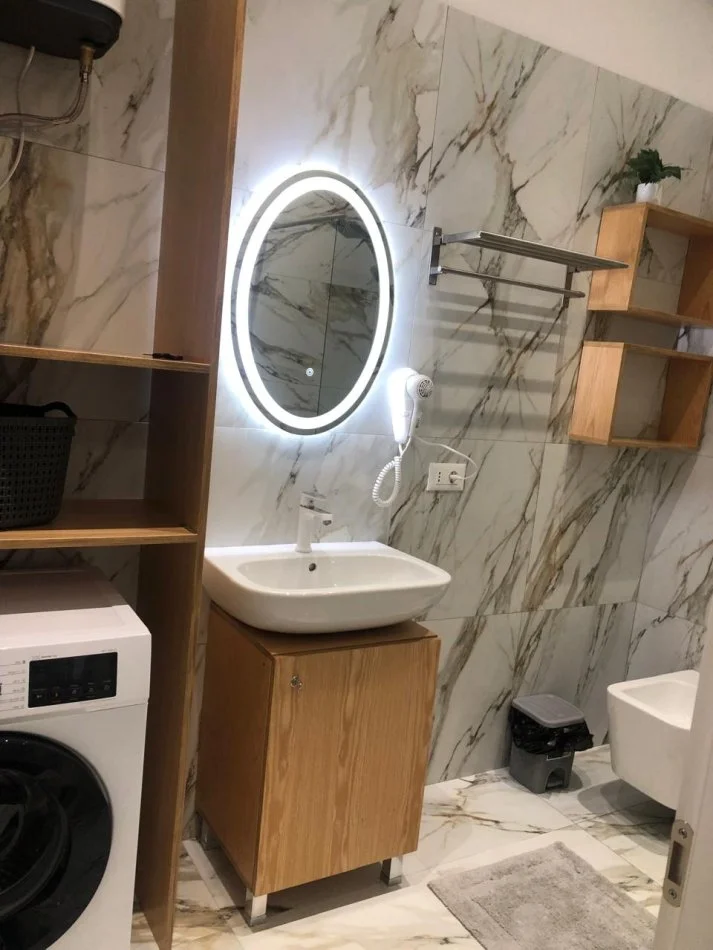 Jepet me qera apartament 1+1 Kati 6, 78 m² 1.100 € (Bulevardi Gjergj Fishta)