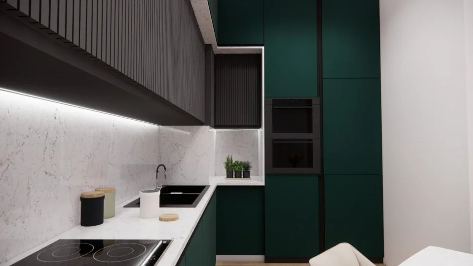 Tirane, jepet me qera apartament 2+1+Ballkon Kati 7, 110 m² 900 € (Ish-Parku)