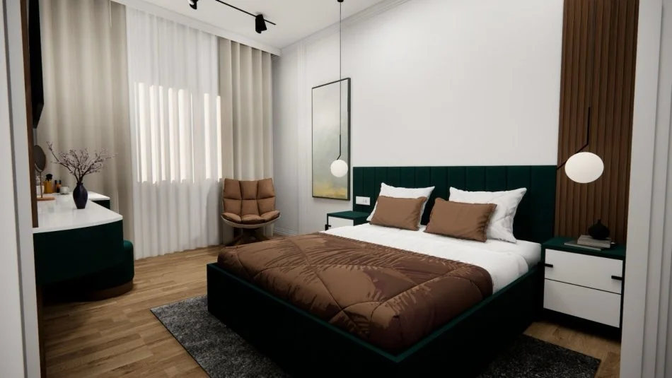 Tirane, jepet me qera apartament 2+1+Ballkon Kati 7, 110 m² 900 € (Ish-Parku)