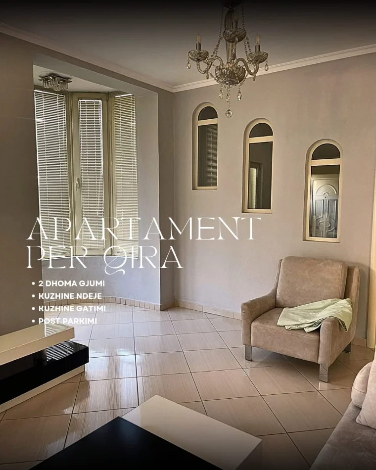 Tirane, jepet me qera 2+1+Ballkon Kati 2, 100 m² 500 € 