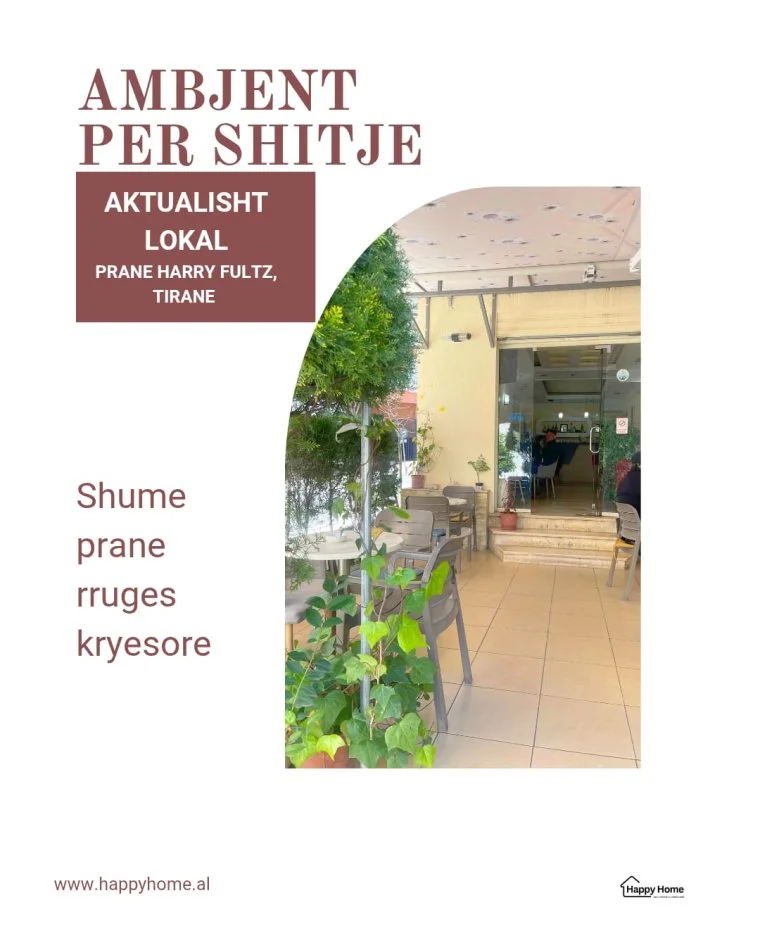 Tirane, shitet bar-kafe Kati 0, 64 m² 196.000 € (RRUGA ASIM VOKSHI HARRY FULZ)