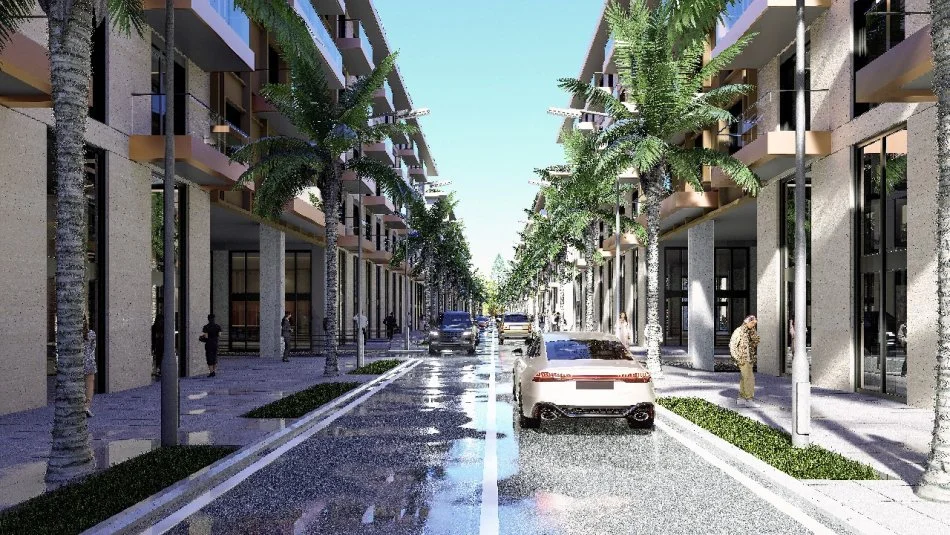 Rezidenca Palm Paradise , shes apartament duplex Dublex Kati 0, 46 m² 54.000 € (Rruga e fshatrave qerret)