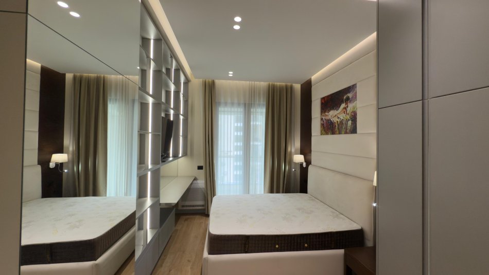 Tirane, jepet me qera apartament 1+1 Kati 5, 76 m² 800 € (Rruga e Kavajes)