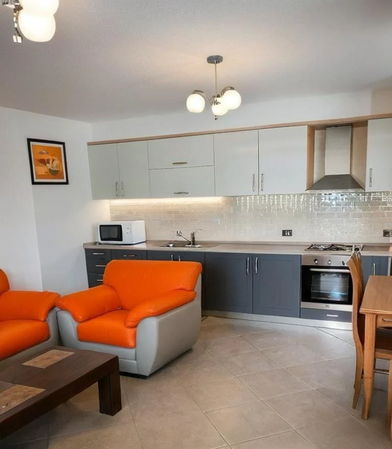 Tirane, jepet me qera apartament 1+1 Kati 5, 95 m² 530 € (Jordan misja)