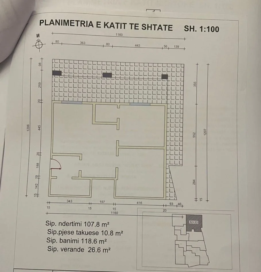 Tirane, shitet apartament 2+1 Kati 7, 118 m² 145.000 € (Astir)