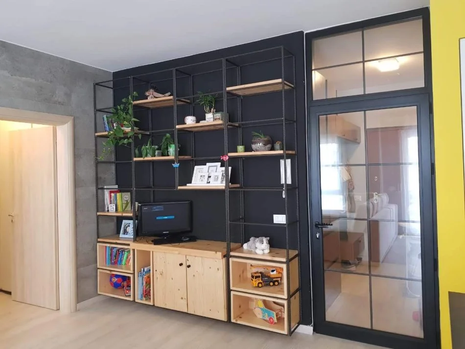 Tirane, jepet me qera apartament 1+1+Aneks+Ballkon Kati 3, 63 m² 550 € (Pran Abi Bank)