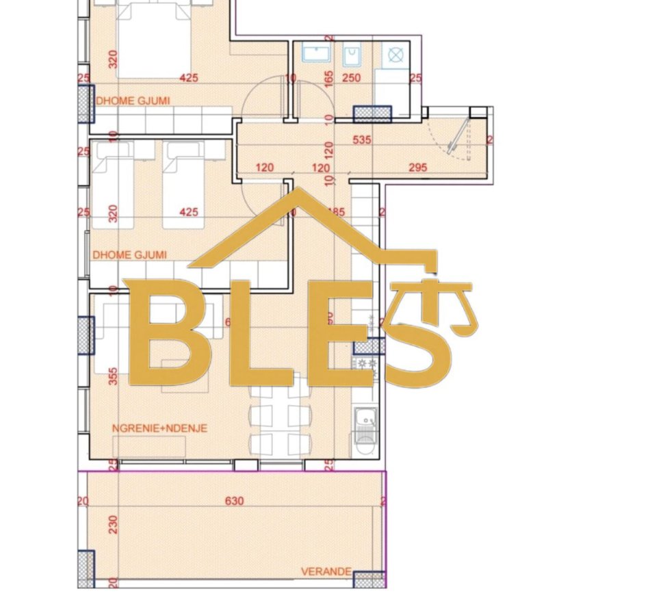 Tirane, shitet apartament 2+1+Ballkon Kati 4, 99 m² 148.000 € (Rruga Sokrat Miho)