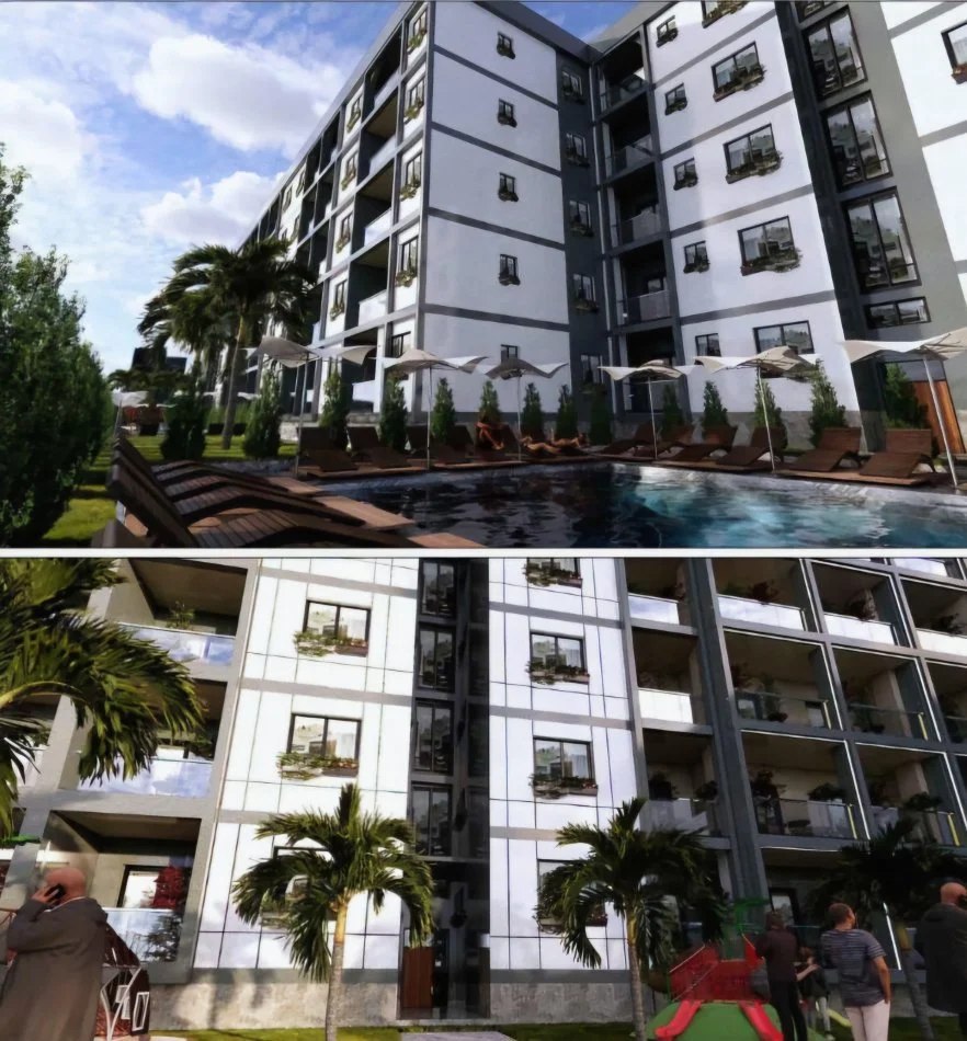 Golem, shitet apartament 1+1 Kati 2, 60 m² (Golem)