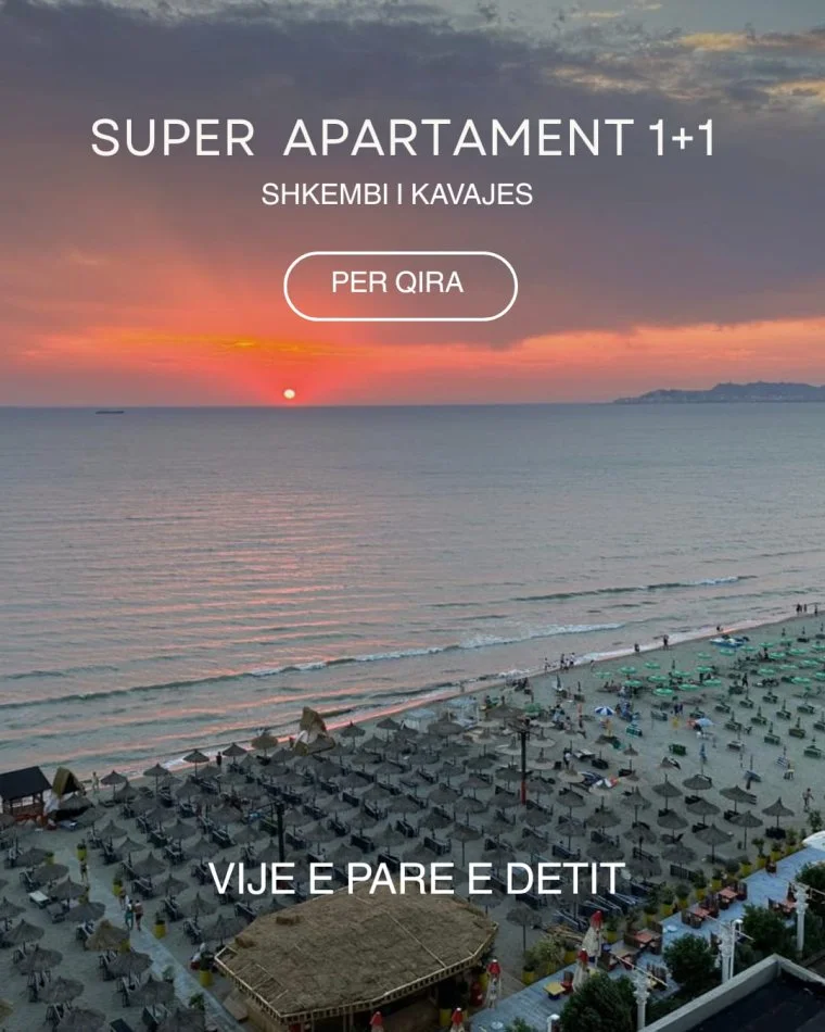 Durres, jepet me qera apartament 1+1+Ballkon Kati 7, 80 m² 500 € 