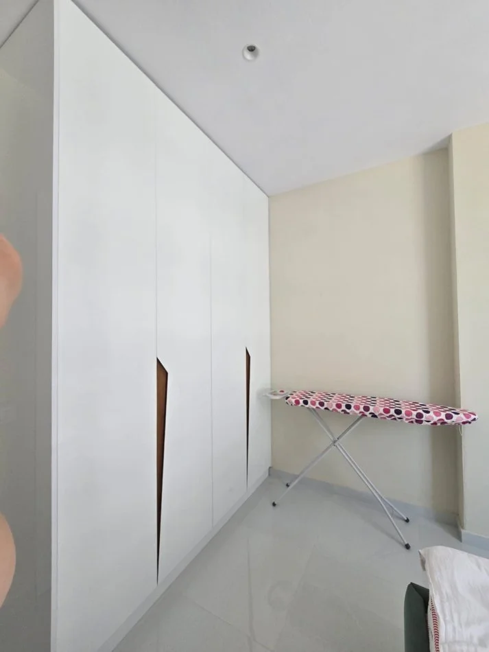 Tirane, jepet me qera apartament 1+1+Ballkon Kati 5, 60 m² 400 € (Tek Univers City, prane Casa Italia)