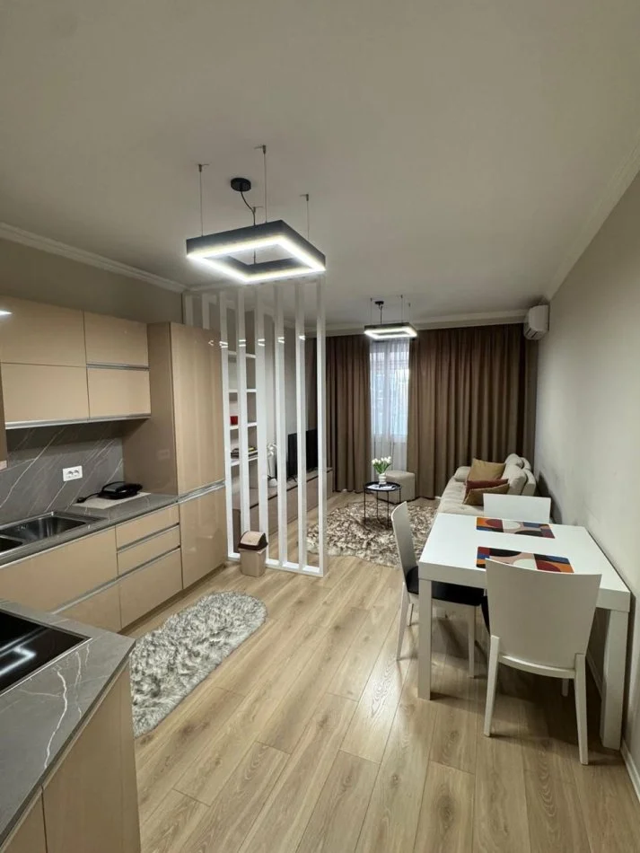 Tirane, jepet me qera apartament 1+1+Ballkon Kati 5, 850 m² (Blloku)
