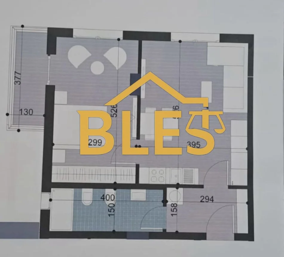 Tirane, shitet apartament 1+1 Kati 2, 70 m² 63.000 € (Rruga Bavaria Kamez)