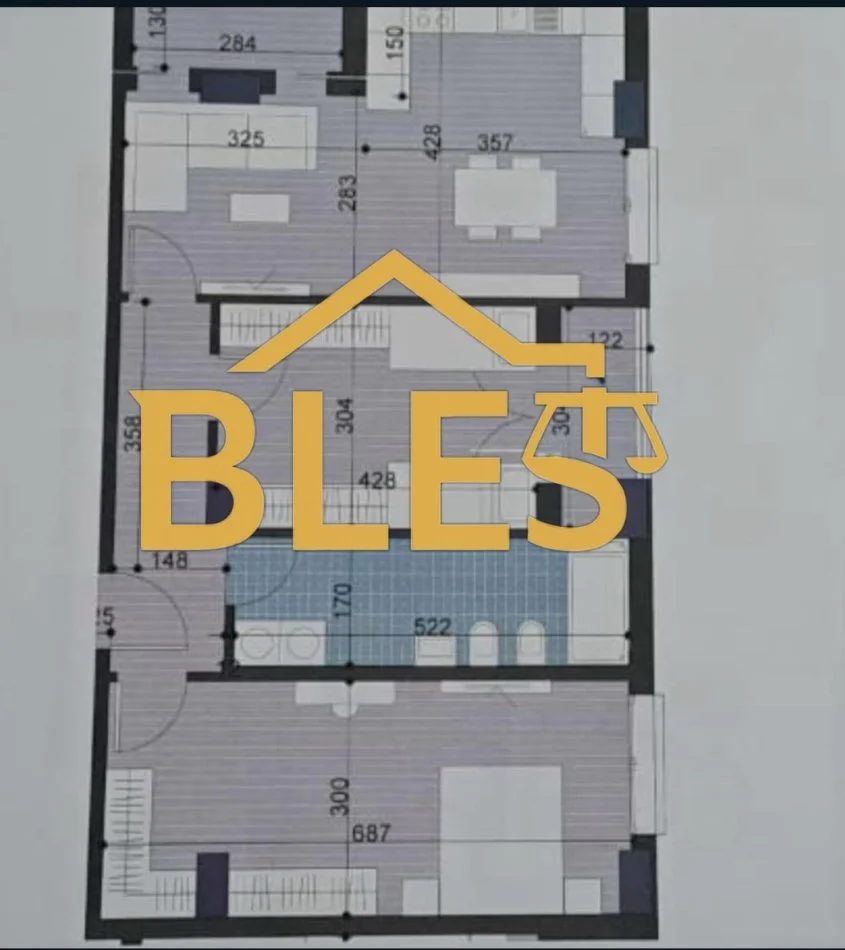 Tirane, shitet apartament 2+1+Ballkon Kati 2, 111 m² 100.001 € (Rruga Bavaria Kamez)