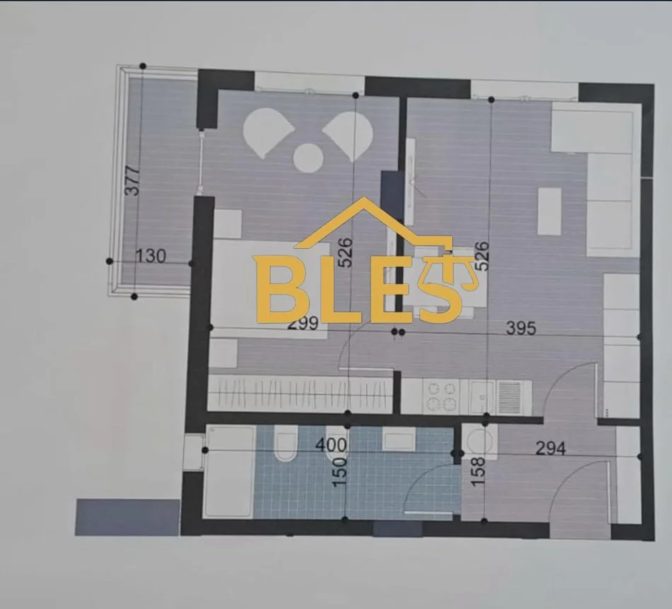 Tirane, shitet apartament 1+1 Kati 3, 80 m² 72.000 € (Rruga Bavaria Kamez)