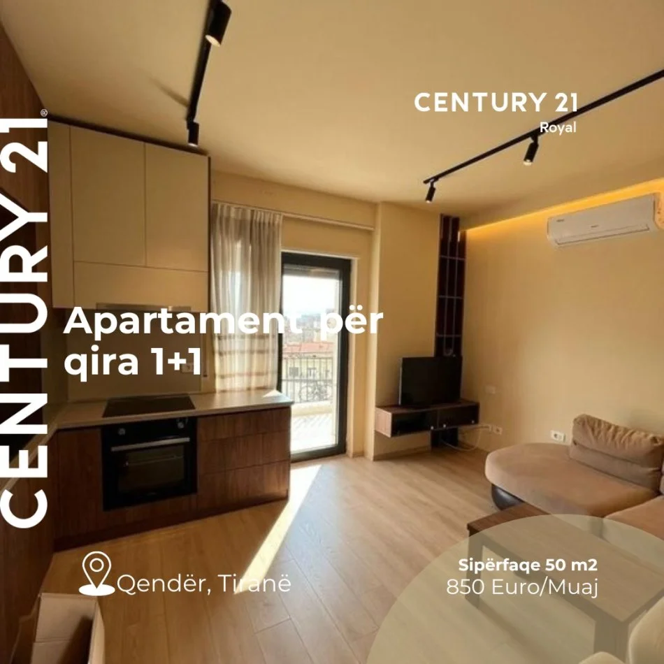 Tirane, jepet me qera apartament , 50 m² 850 € (Sheshi Skënderbej)