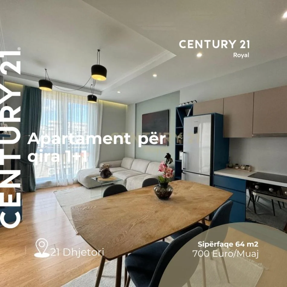 Tirane, jepet me qera apartament , 700 € (Frederik Shiroka)