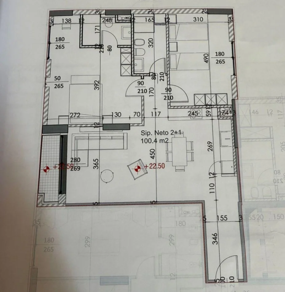 Tirane, shitet apartament 2+1+2 Kati 6, 116 m² 198700 € (Dritan Hoxha)