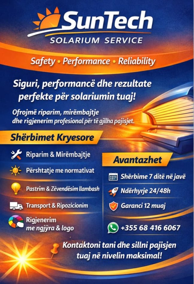 Shqiperi, ofroj Asistencë Teknike për Solarium