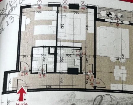Tirane, shitet apartament 2+1 Kati 4, 104 m² 172.998 € (Porcelan)