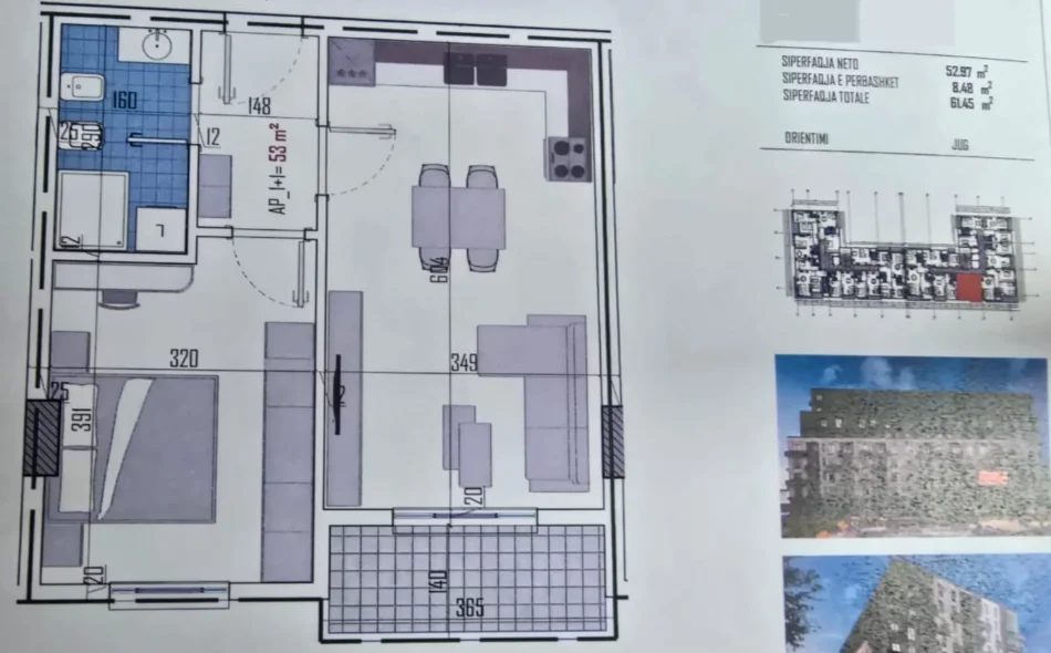 SHITEN APARTAMENTE 1+1 (62-75m²) dhe 2+1 (85-111m²) MUNDËSI ZGJEDHJE POZICIONI DHE KATI si dhe GARAZHE + NJËSI BIZNESI (Kamëz)