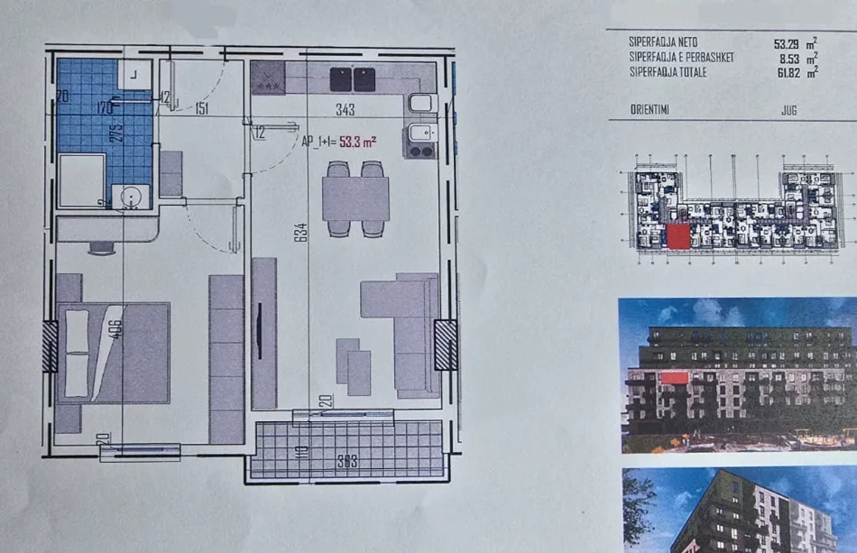 SHITEN APARTAMENTE 1+1 (62-75m²) dhe 2+1 (85-111m²) MUNDËSI ZGJEDHJE POZICIONI DHE KATI si dhe GARAZHE + NJËSI BIZNESI (Kamëz)
