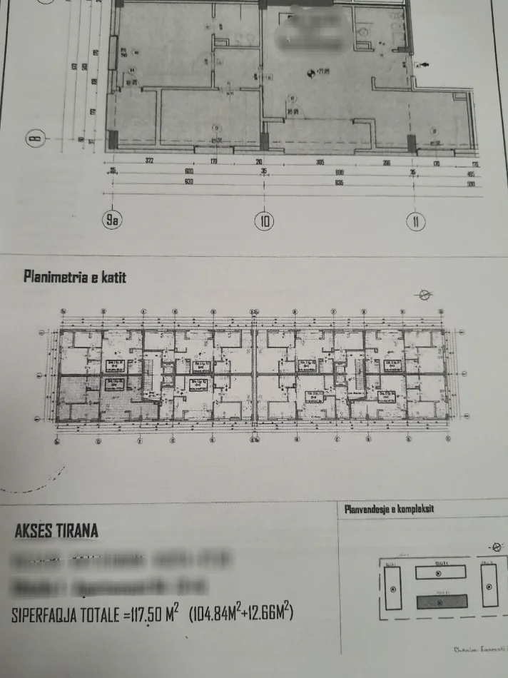 Tirane, shitet apartament 2+1 Kati 8, 117 m² 195.000 € (Dogana)