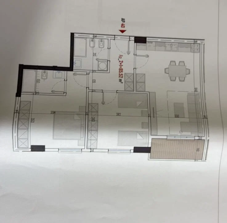 Tirane, shitet apartament 2+1 Kati 4, 97 m² 97.850 € (Paskuqan)