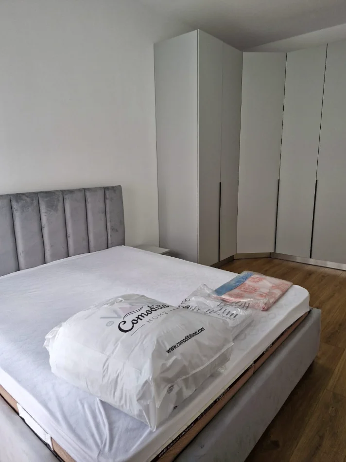 Tirane, jap me qera apartament 1+1+Ballkon Kati 6, 61 m² 449 € (Pasho Hysa, Kaimi)